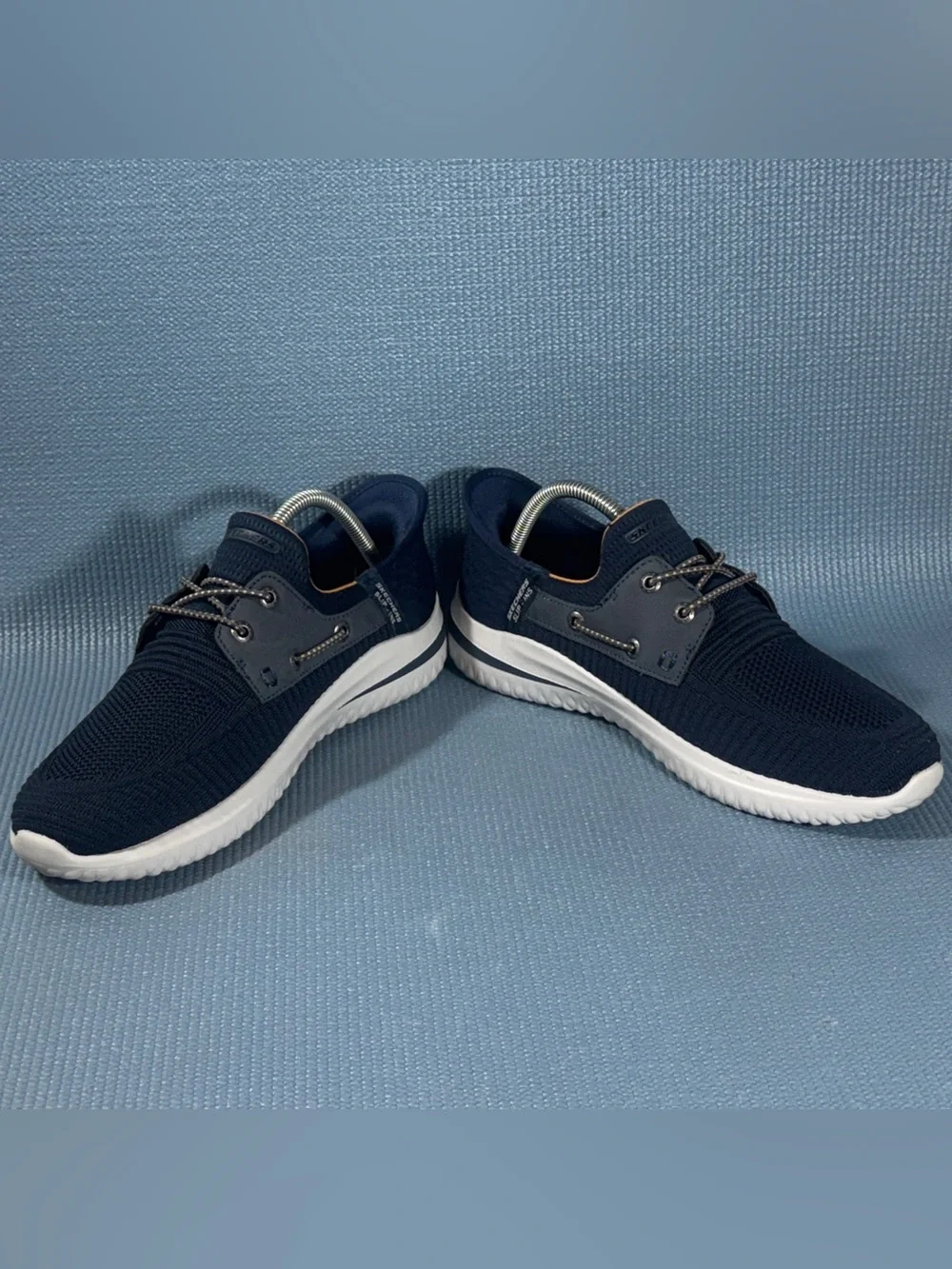 Skechers Slip-ins: Delson 3.0 Roth Navy Blue Shoes Men’s Size 8.5